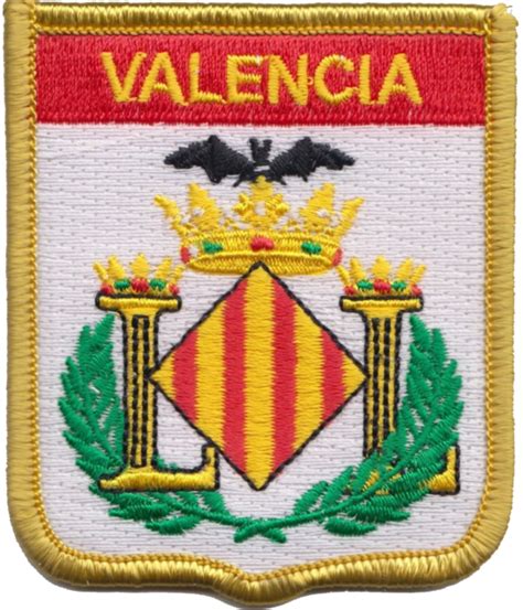 Spain Valencia City Coat Of Arms Shield Embroidered Patch Last Few Ebay