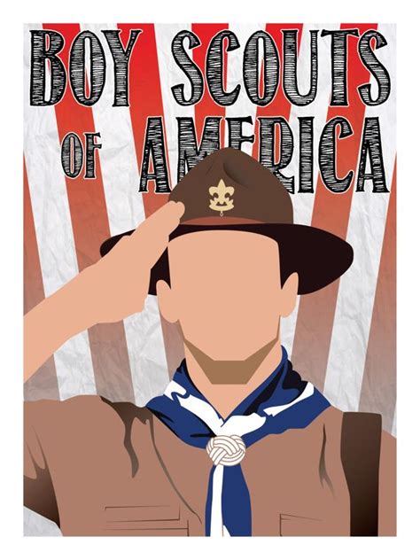 Boy Scouts Of America Poster By Matthew Livaudais Via Behance Scouts