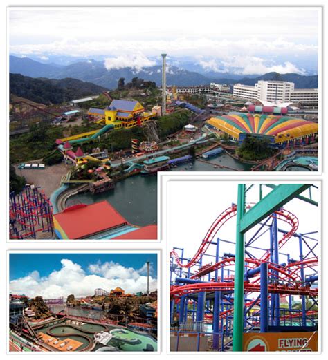 Features numerous rides typical of an amusement park, mostly suitable for families. Genting Highlands | Wonderful Malaysia