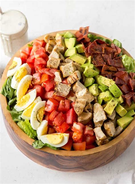 Two Turkey Cobb Salad Recipe National Turkey Federation