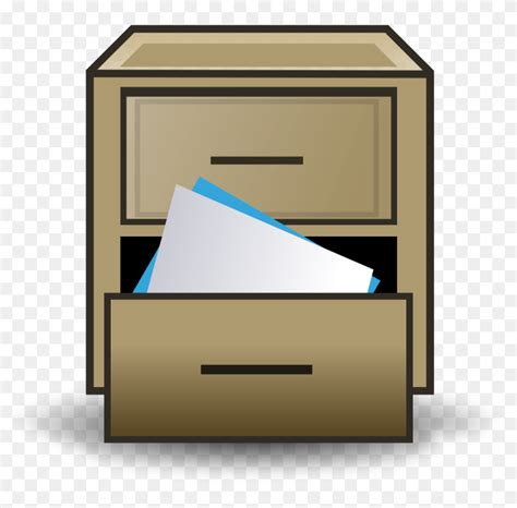 File Filing Cabinet Icon Svg Wikimedia Commons Drawer Filing Cabinet
