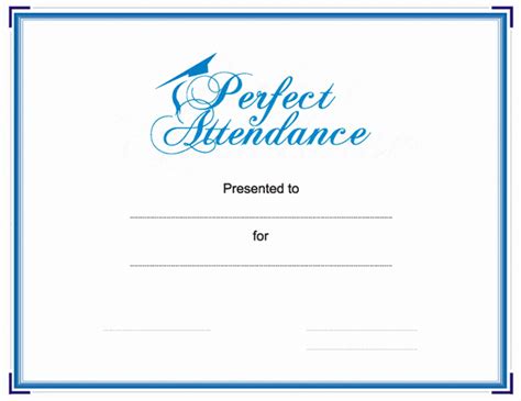 Blue falcon award certificate created with certificatefun com. 20 Certificate Of Perfect attendance ™ | Dannybarrantes ...