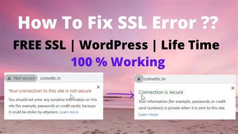 The ssl errors can pop up on the most popular sites as well as on the least ones. This site can't provide a secure connection | Free SSL ...