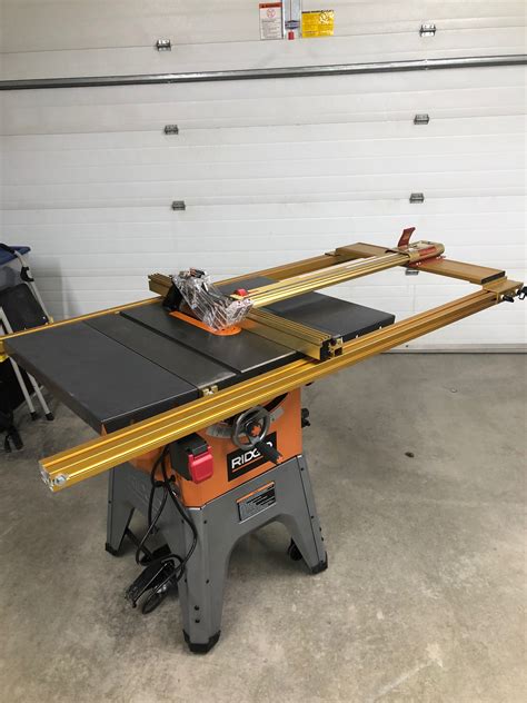Ridgid R4512 Table Saw With Incra Ts Ls Fence Ifttt2inr22x