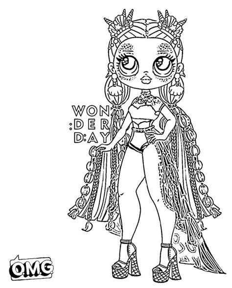 Lol Omg Coloring Pages Printable Customize And Print