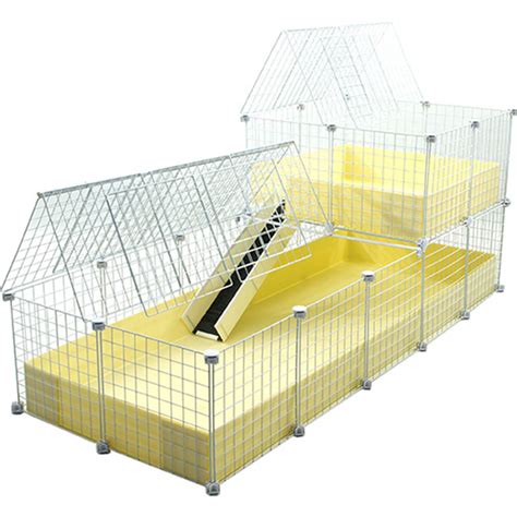 Cagetopia Deluxe Covered Candc Guinea Pig Cages