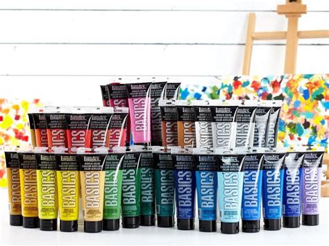 Liquitex BASICS Acrylic Paint, 4-oz tubes individual Colors - KDS Art Store