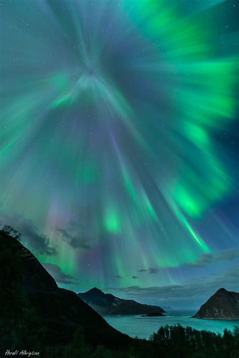 Auroras Above Norway Aurora Borealis Northern Lights Northern Lights