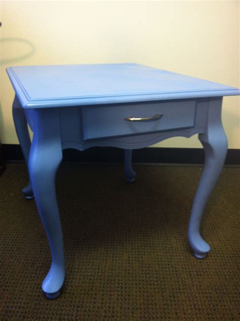 All depends on your color likes/dislikes. Coffee table painted with rustoleum spa blue | Painted ...