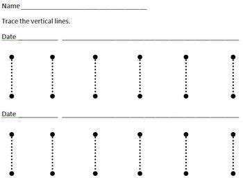 Print out individual letter worksheets or assemble them all into a all handwriting practice worksheets have are on primary writing paper with dotted lines so students learn to form the heights of the letters correctly. Tracing Lines Practice | Tracing lines, Line tracing ...