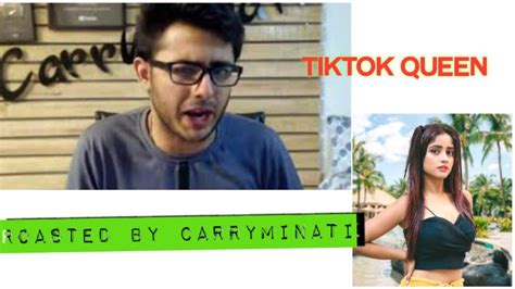 Tik Tok Stars Roasted By Carryminati Tik Tok Queen Roasted Must Watch 🔥🔥😱 Youtube