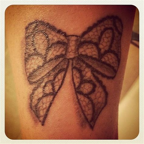 Pin By Kayla Vasquez On My Tattoos Lace Bow Tattoos Bow Tattoo Lace