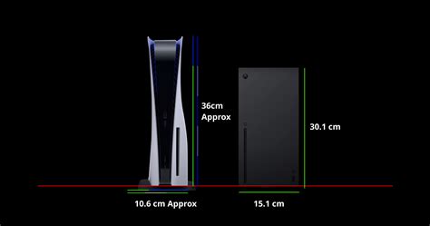 Ps5 Vs Xbox Series X Usb Dimensions Comparison Rgaming