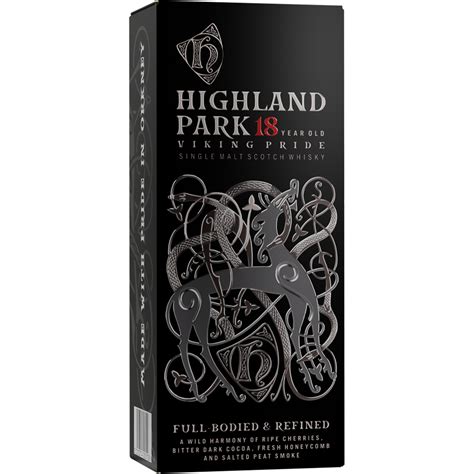 highland park 18 year old single malt whisky