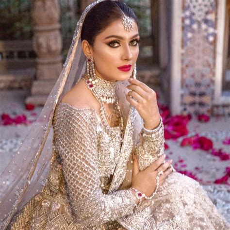 Ayeza Khan Dazzles Like A Blushing Bride In Latest Bridal Photoshoot