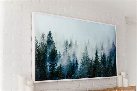 How To Make The Samsung Frame Tv Look Like Art Lauren Mcbride