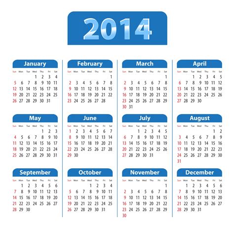 Eleven High Resolution 2014 Calendar Free Calendars • Elsoar