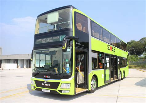 Singapore to ipoh by bus. 3-door double-decker hits road in trial, Singapore News ...