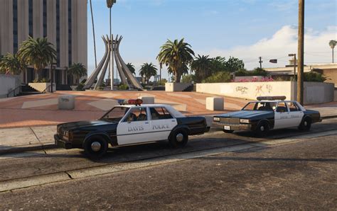 Retro Davis Police Department Liveries Lore Friendly Gta5