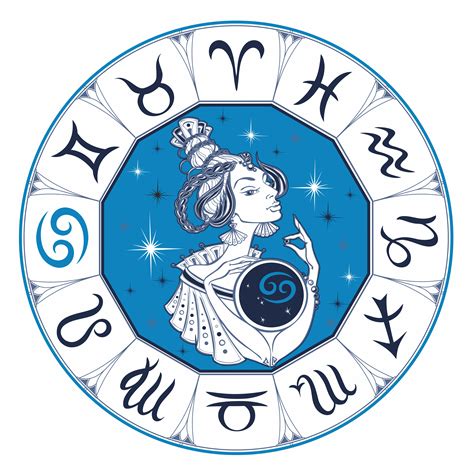 Cancer Astrological Sign As A Beautiful Girl Zodiac Horoscope