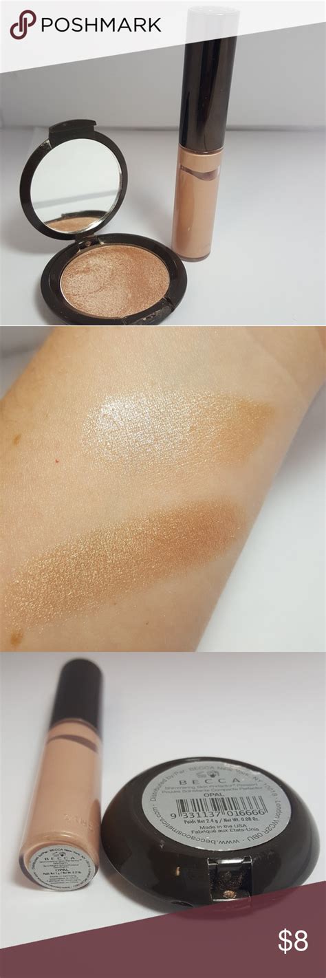 Becca Highlighter Set Opal Glow On The Go Kit Becca Highlighter Highlighter Set Highlighter