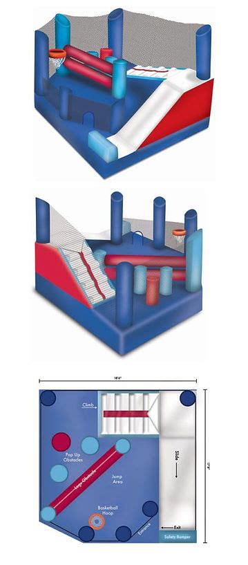 Bouncy Castles 5 In 1 A Bonza Bounce Byford