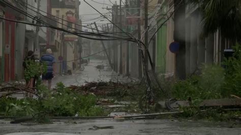 Efforts To Restore Power In Cuba Are Underway After Hurricane Ian