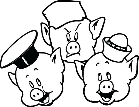 Pig Face Coloring Pages at GetColorings.com | Free printable colorings