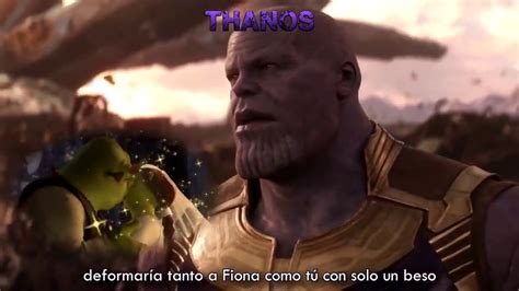Thanos Vs Shrek Youtube