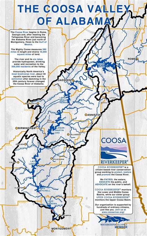 New Coosa River Maps Give You A New Perspective Coosa Riverkeeper