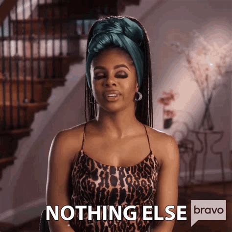 Nothing Else Real Housewives Of Potomac GIF Nothing Else Real Housewives Of Potomac Thats All