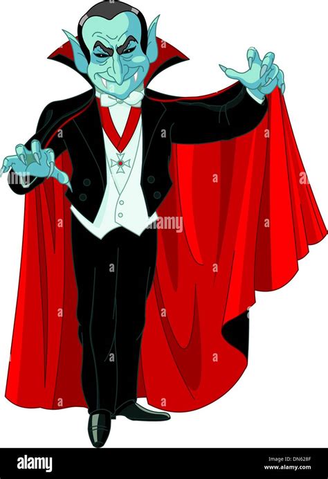 Cartoon Count Dracula Stock Vector Image And Art Alamy