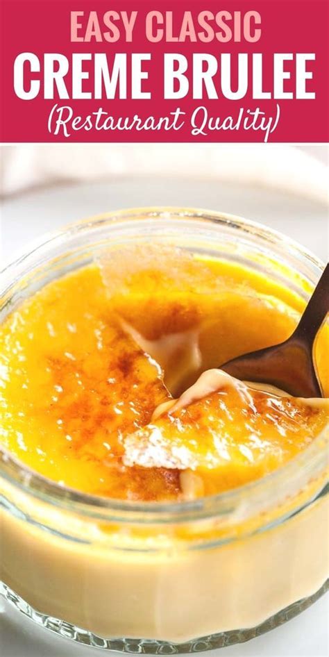 Creme Brulee Is The Perfect Make Ahead Dessert That Will Impress Your