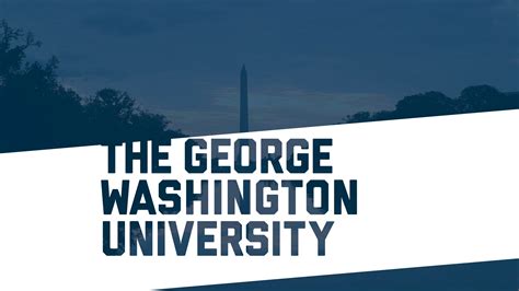Foggy Bottom Campus The George Washington University