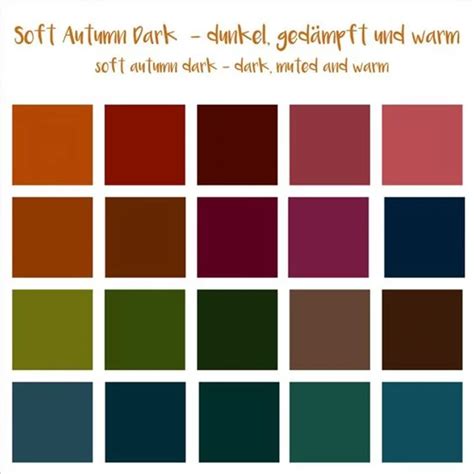 Toasted Soft Autumn | Soft autumn, Soft autumn color palette, Deep autumn color palette