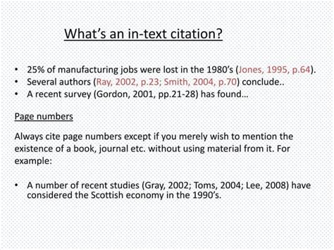 Understanding Citing And Referencing Harvard Style