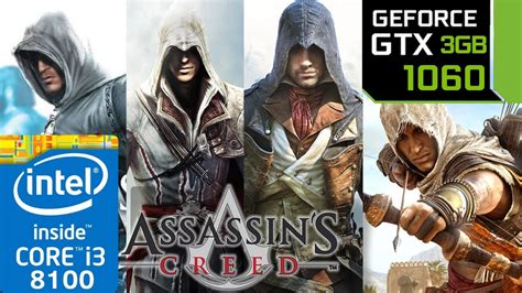Gtx Gb Assassin S Creed Franchise Entire Pc Series Youtube