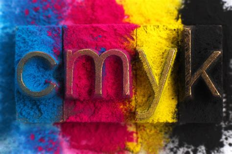 Most Printing Presses Use These 4 Colors Cyan Magenta Yellow And Pure