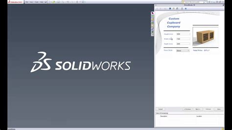 Driveworks Pro Creating New Designs In The Solidworks Task Pane Youtube