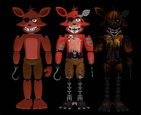 Fnaf Foxy Pack By Realmoonlight On Deviantart