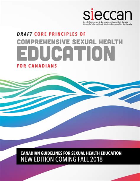 sieccan draft core principles of comprehensive sexual health education for canadians by pam