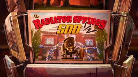 The Radiator Springs 500½ World Of Cars Wiki Fandom