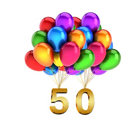 Ballone Geburtstag 50 Kostenloses Bild Auf Pixabay