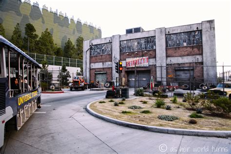 Backlot Tour Universal Studios Hollywood As Her World Turns