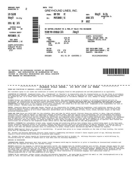 The horrors of the Greyhound bus ticket. | by Claire Lin | Medium