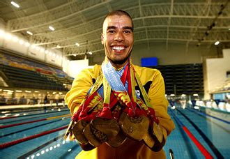 =medalha de ouro, =medalha de prata, =medalha de bronze. Evangélico conquista 11 medalhas de ouro no Parapan - Mundo