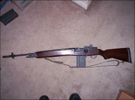 Norinco M14m1a Semiautomatic 308 Rifle With 3 Magazines For Sale At