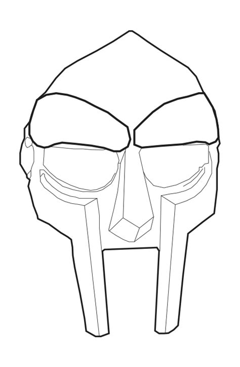 Transparent Doom Mask 2 Transparent Mfdoom Stonesthrow Hiphop