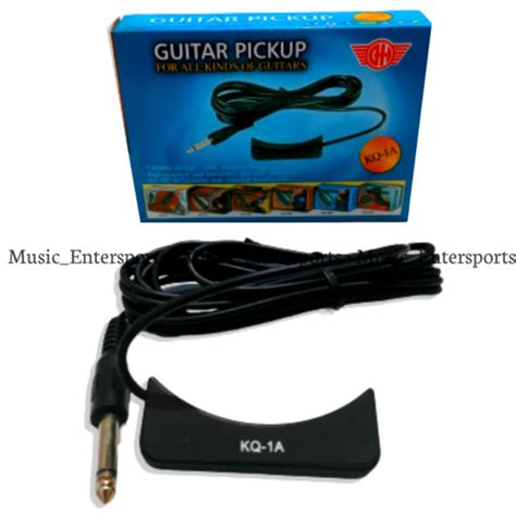 Guitar Acoustic And Classical Kq 1a Pick Up Sound Hole Ceramic Pick Up