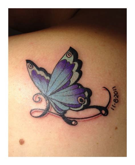 Lupus Tattoo Purple Butterfly Tattoo Butterfly Tattoo Designs
